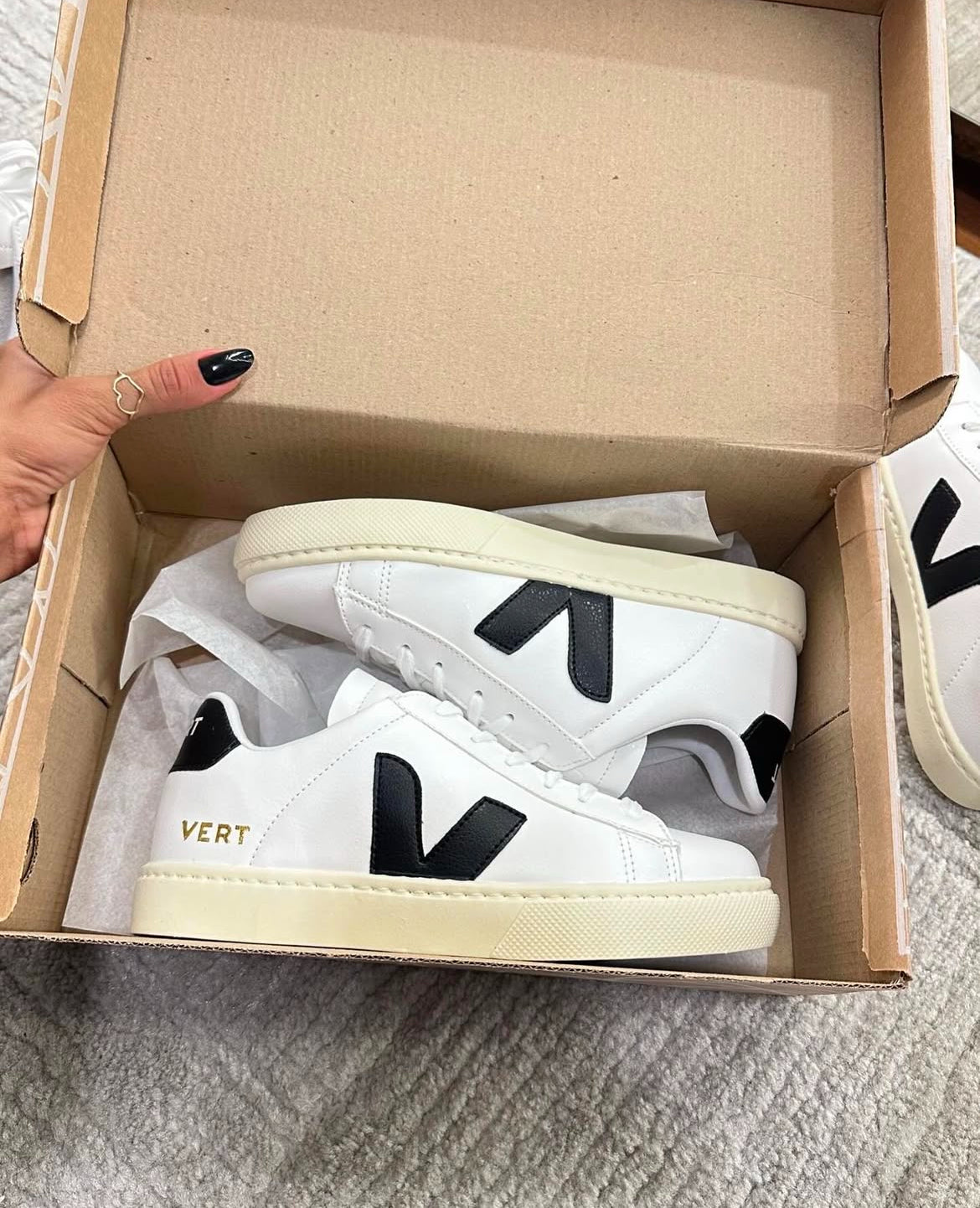 Tênis Vert Branco/Preto
