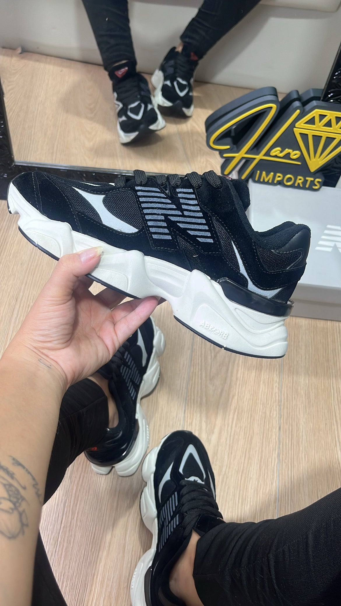 Tênis NB 9060 Preto/Off White
