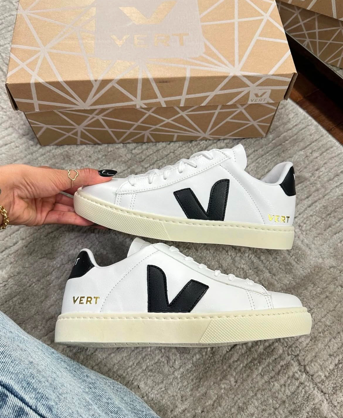 Tênis Vert Branco/Preto