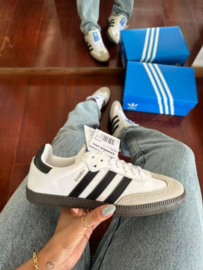 Tênis AD Samba Branco/Cinza