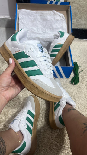 Tênis AD Samba Verde/Branco